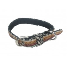 Super Dog Nylon Collar With Velvet 0.75 Inch